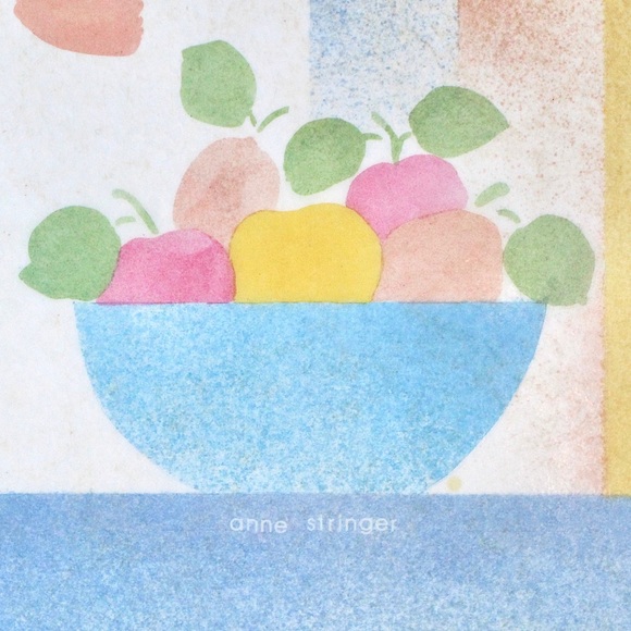 Vintage 1980s French Serving Tray Fiberglass Bamboo Alpac Anne Stringer Camaieu - Picture 5 of 10